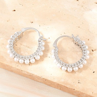 Brass Hoop Earrings(EJEW-Z164-15P)-3