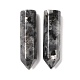 Natural Larvikite Pointed Pendants(G-D460-01A)-2