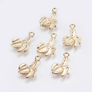 Real Gold Plated Fruit Brass Charms