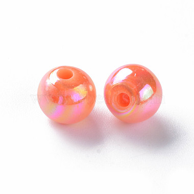 Perles acryliques opaques(MACR-S370-D8mm-A11)-2
