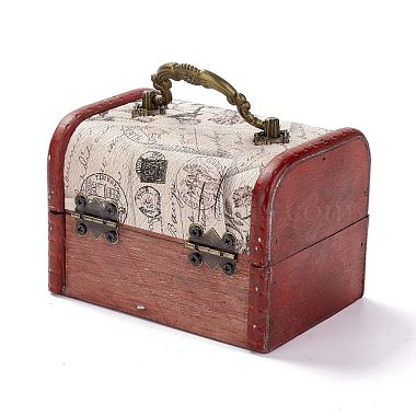 Vintage Wooden Jewelry Box(AJEW-M034-01A)-3