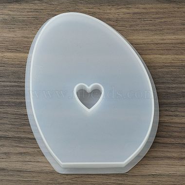Easter Egg with Heart Shape Candle Holder Silicone Molds(SIL-Z019-01A)-4