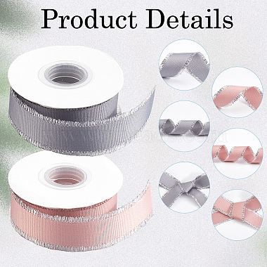 2 Rolle 2 Farben Polyester-Fransenb&auml;nder(OCOR-CY0001-39)-5