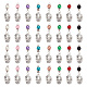 8 ensembles pendentifs en alliage(FIND-AR0003-74)-1