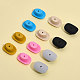 12Pcs 6 Colors Food Grade Eco-Friendly Silicone Beads(SIL-CA0002-23)-3