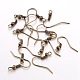 50Pcs Iron Earring Hooks(IFIN-YW0001-35AB-NF)-1