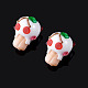 2Pcs Handmade Lampwork Bumpy Beads(LAMP-TA0002-51A)-3