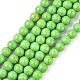 Synthetic Turquoise Beads Strands(TURQ-G106-8mm-02B)-1
