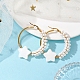 Brass Hoop Earrings(EJEW-JE05680)-2