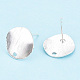 Brass Ear Stud Findings(KK-WH0085-01S)-2