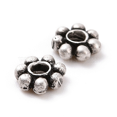 925 Sterling Silver Bead Caps(STER-D036-20AS-03)-2