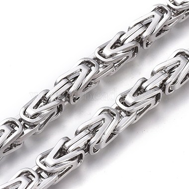 201 Stainless Steel Byzantine Chains(CHS-P011-09P-B)-2