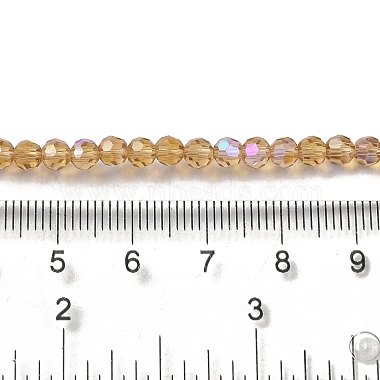 plaquent verre transparent perles brins(EGLA-A035-T4mm-L17)-4