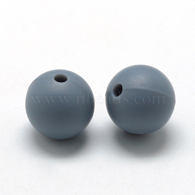 Food Grade Eco-Friendly Silicone Beads(SIL-R008B-15)-2