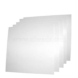 ABS Sheet, Mould Making, Rectangle, White, 30x30x0.15cm(AJEW-WH0171-79)