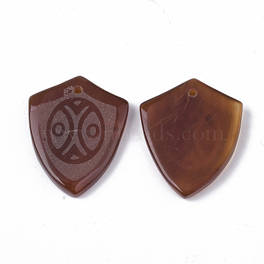 Hand Painting Natural Agate Pendants(G-S359-069B)-2