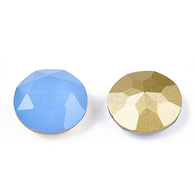 Pointed Back Glass Rhinestone Cabochons(RGLA-T029-12mm-24)-2