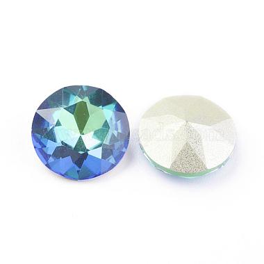 Pointed Back & Back Plated Glass Rhinestone Cabochons(RGLA-J012-10mm-001SP)-2