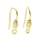 Rack Plating Brass Earring Hooks(KK-F839-028G)-1