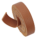 2.5M Double Face Litchi Pattern Imitation Leather Cord(LC-WH0006-08A)-1