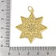 Brass Micro Pave Cubic Zirconia Pendants(KK-B114-19G)-3