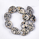Natural Dalmatian Jasper Beads Strands(X-G-S354-05)-2