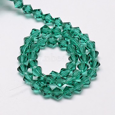 Imitate Austrian Crystal Bicone Glass Beads Strands(X-GLAA-F029-6x6mm-10)-2