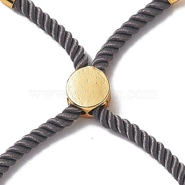 Half Finished Twisted Milan Rope Slider Bracelets(FIND-G032-01G-03)-6