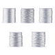 5 Rolls 5 Sizes Round PET Metallic Thread(MCOR-TA0001-02A)-1