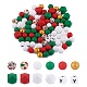 101Pcs Christmas Silicone Beads(JX289A)-1