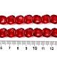 galvanisieren GlasPerlenstränge(EGLA-N012-07N)-4