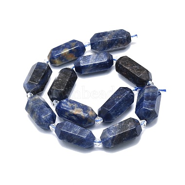 Natural Sodalite Beads Strands(G-F715-060)-2