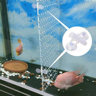 Plastic Fish Tank Aquarium Divider Clips(KY-WH0046-68)-6