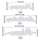 Kits de moldes de silicona con palabras diy olycraft(DIY-OC0003-16)-5