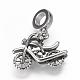 304 Stainless Steel European Dangle Charms(OPDL-K001-02AS)-1