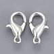 Zinc Alloy Lobster Claw Clasps(E103-S)-2