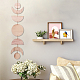 Moon Phase Wooden Pendant Decorations(HJEW-WH0043-26A)-4