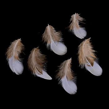 Chicken Feather Costume Accessories, Dyed, Camel, 55~105x15~30mm