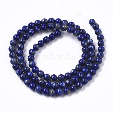 Natural Lapis Lazuli Beads Strands(G-R465-22A)-2