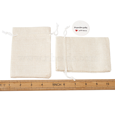 Burlap Packing Pouches Drawstring Bags(ABAG-TA0001-14)-12