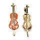 Эмалированная булавка для скрипки с оболочкой(JEWB-N007-148)-1