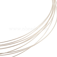 999 Sterling Silver Wire, Round, Silver, 26 Gauge, 0.4mm, about 6.56 Feet(2m)/pc(STER-WH0008-04A-S)