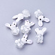 Handmade Bunny Lampwork Beads(LAMP-L075-100)-1