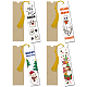 1 Set Christmas & Halloween Theme Acrylic Bookmarks(DIY-GL0004-42A)-1