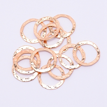 Brass Linking Rings for Jewelry Accessories, Ring, Light Gold, 16x1mm, Inner Diameter: 12.5mm