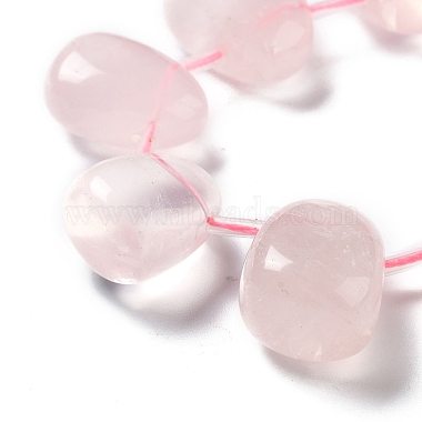 Natural Rose Quartz Beads Strands(G-P528-E05-01)-3