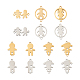 pandahall Jewelry 14шт. 14 стиль 201 подвески из нержавеющей стали(STAS-PJ0001-27)-1