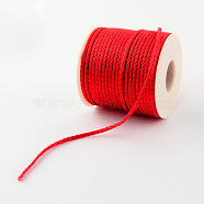 Nylon Thread, Red, 2mm, 40yards/roll(NWIR-R007-2mm-02)