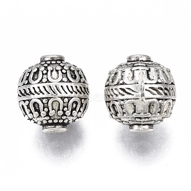 Perles en alliage de style tibétain(TIBEB-N005-061)-2