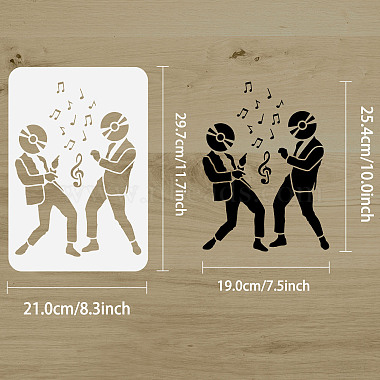 Plastic Drawing Painting Stencils Templates(DIY-WH0396-206)-2